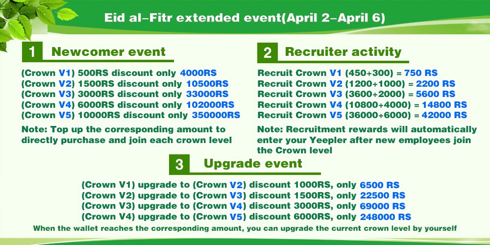 Yeepler Limtet Time Offer